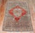 Folk Art Antique Zabihi Collection Persian Bidjar Iron Fist Rug - 4'8" x 7' For Sale - Image 3 of 9
