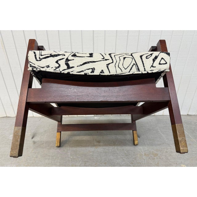 Mid-Century Modern Rosewood Arm Chair For Sale In Philadelphia - Image 6 of 8
