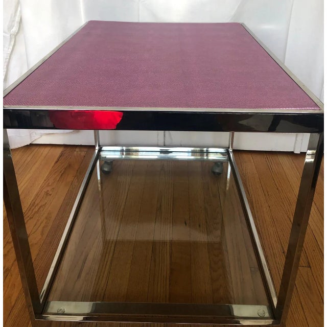 1960s Mid-Century Modern Bar Cart For Sale - Image 5 of 6