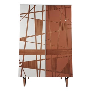 Vintage Wardrobe in Beech, 1970s For Sale