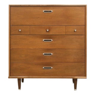 Bp John Vintage Highboy Dresser, Attributed For Sale