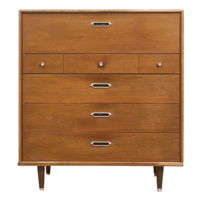 Bp John Vintage Highboy Dresser, Attributed For Sale