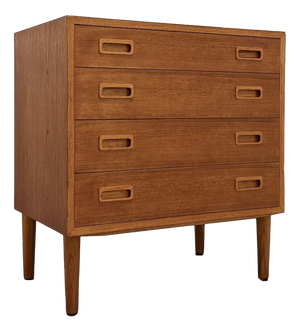 Teak Chest of Drawers from Poul Hundevad, Denmark, 1960s