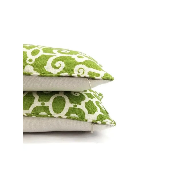 Raoul Textiles George Smith Stella in the Color Wheatgrass Pillow Cover For Sale - Image 4 of 5