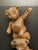 ITEM NAME: Vintage Carved Solid Wood Three Acrobatic Teddy Bear Sculpture ORIGIN: Philippines AGES: Mid 20th Century...