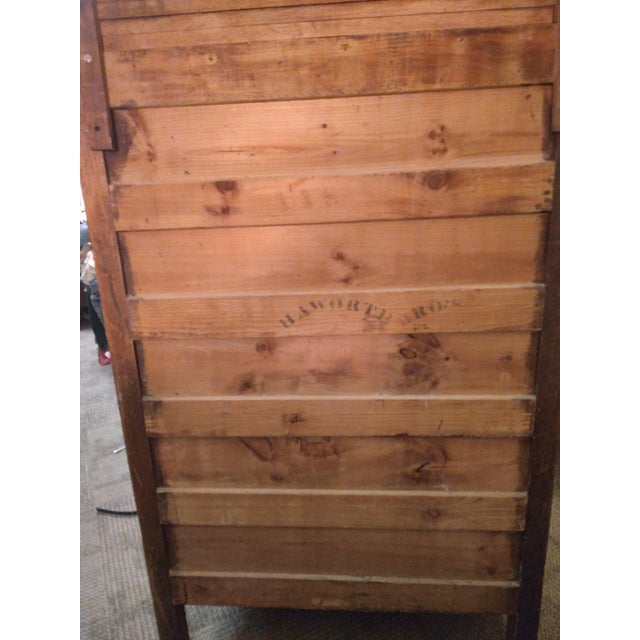 Mid 19th Century Mid 19th Century Haworth Gentlemen's Chest of Drawers For Sale - Image 5 of 6