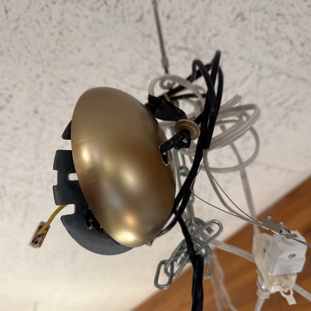 Luceplan for Calligaris Malamata Globe Pendant, Brass For Sale - Image 11 of 15