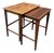 Mid-Century Modern Teak Nesting Tables by John Herbert, 1960s, Set of 2 For Sale