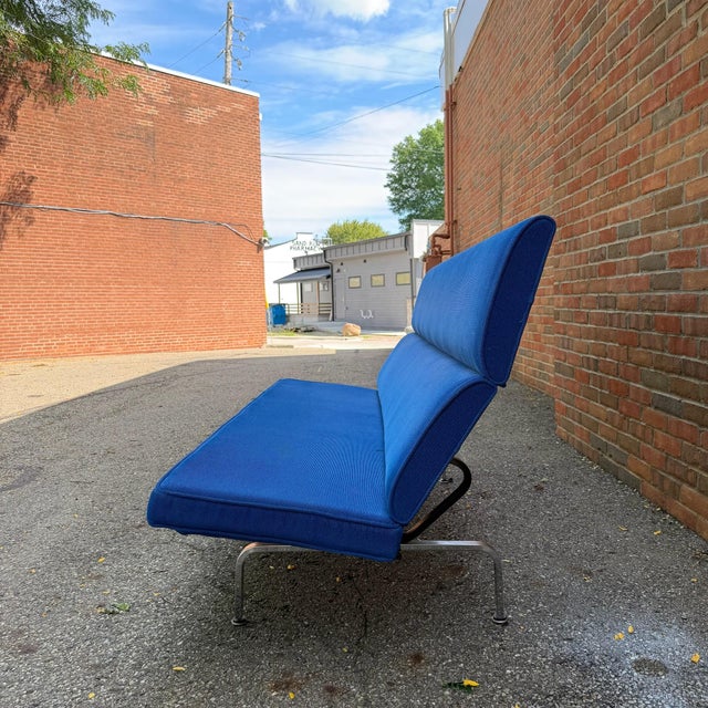 Herman Miller Eames Compact Sofa in Cobalt Blue, 2006 For Sale - Image 9 of 12