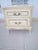 1970s Henry Link Style Two Drawer Vintage French Provincial Ivory Nightstand For Sale - Image 12 of 13