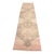 1950s Muted Salmon & Charcoal Gray Medallion Rug For Sale
