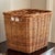 A nice large size, this handcrafted willow basket is perfect for storing just about anything -- from warm throw blankets...