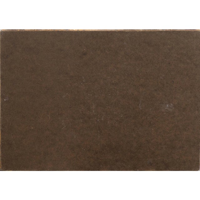 Paper 'Seated Around the Fire' by Jose Roig, Argentine For Sale - Image 7 of 10