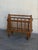 Brown Vintage Danish Oak Magazine Rack Newspaper Holder Magazine Stand For Sale - Image 8 of 8