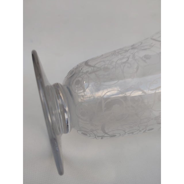 Michelangelo Model Crystal Vase from Baccarat, 1920s For Sale - Image 3 of 8