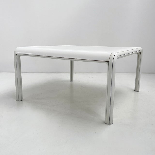 White Orsay Dining Table by Gae Aulenti for Knoll International, 1970s For Sale - Image 8 of 11