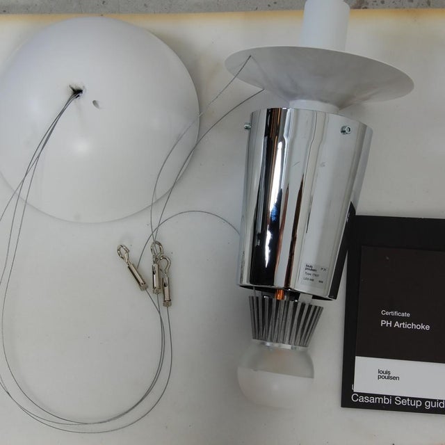 Copper Artichoke Lamp by Poul Henningsen For Sale - Image 18 of 18