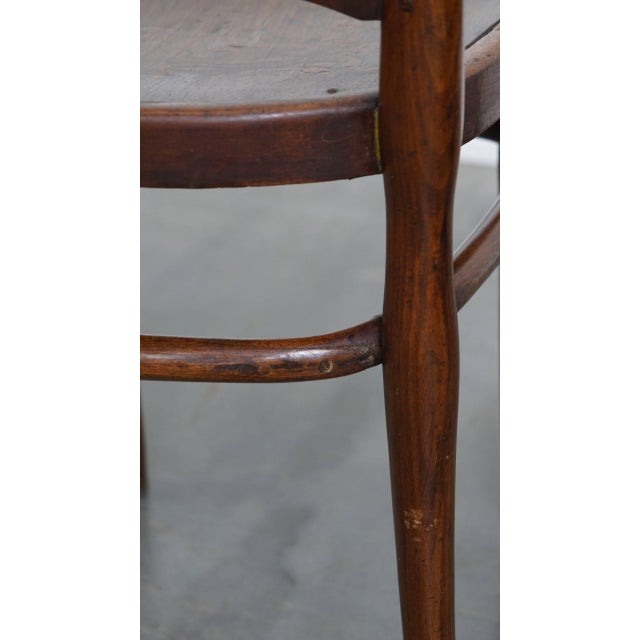 Antique Bentwood Chairs with Carvings by Jacob and Josef Kohn for Thonet, Set of 4 For Sale - Image 17 of 18