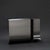 Hadge Console Tables 2pcs: 48”w x 12.5”d x 33.5”h Finish: Brushed Stainless Steel