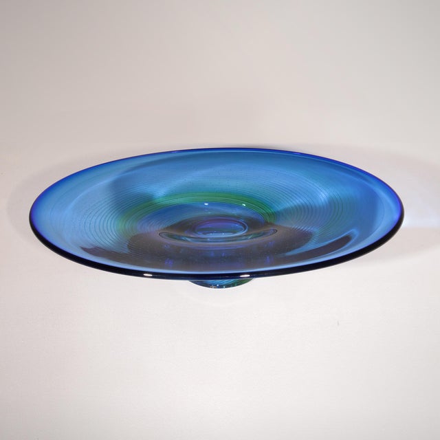 Scandinavian Vision Blue from Kosta Boda, 1980s For Sale - Image 3 of 11