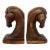 1930s Art Deco Bronze/Copper Horse Bookends For Sale
