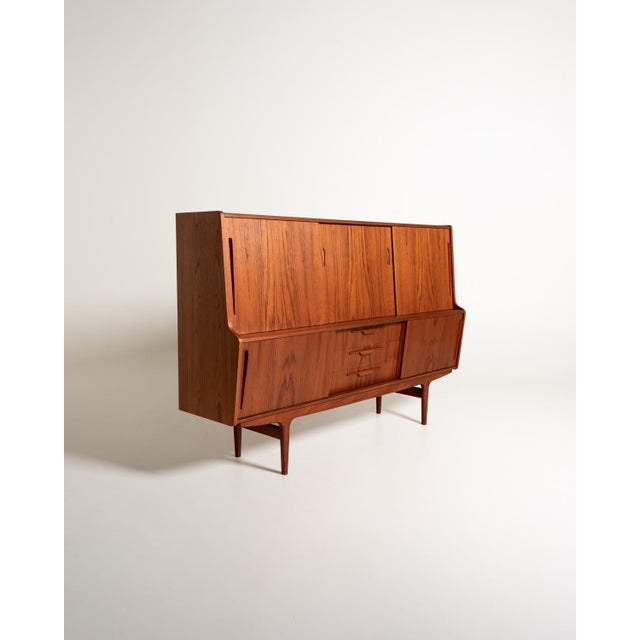 1960s Vintage Danish Teak Sideboard, 1960s For Sale - Image 5 of 13