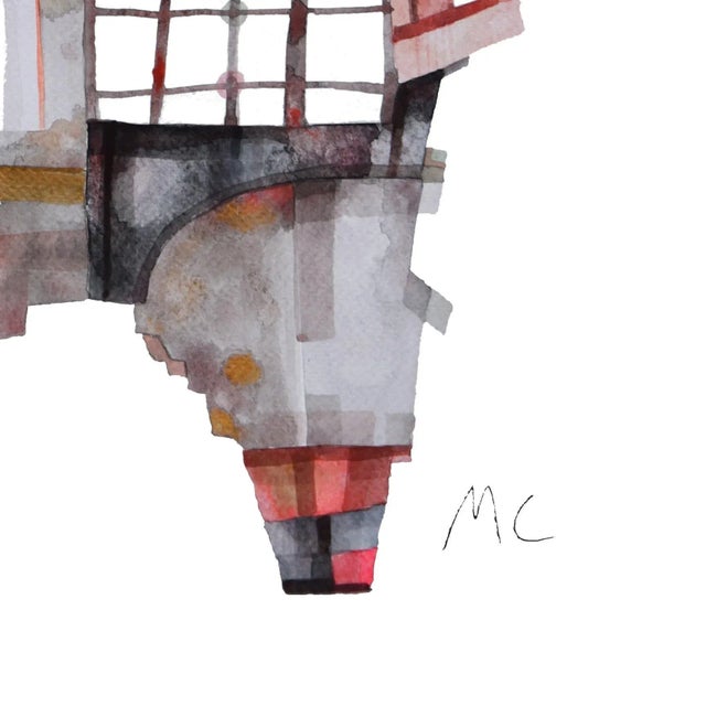 2010s Abstract "Coral Springs" Original Artwork by Maria C Bernhardsson For Sale - Image 5 of 6