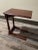 Small Wooden Sofa Tray Table With Carved Spindle Legs For Sale - Image 4 of 12