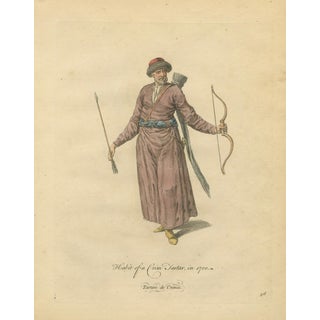 Jefferys, Crimean Tartar Archer Costume, 1749, Print For Sale