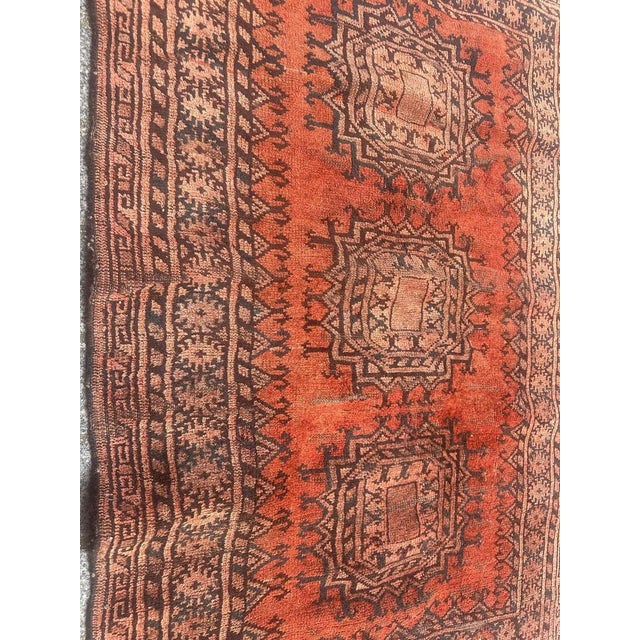 Mid-Century Turkmen Rug, 1940s For Sale - Image 13 of 18