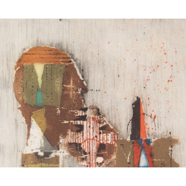 Abstract Color Etching by Johnny Friedlaender For Sale - Image 4 of 8