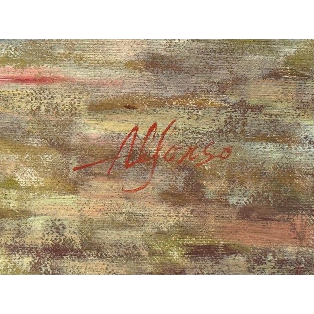 Alfonso Coastal Beach Scene Painting on Canvas For Sale - Image 11 of 12