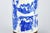 Chinese Blue and White Qing Dynasty Style Porcelain Brush Pot For Sale - Image 4 of 9