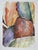 Rustic Late 20th Century River Rocks Watercolor Painting For Sale - Image 3 of 3