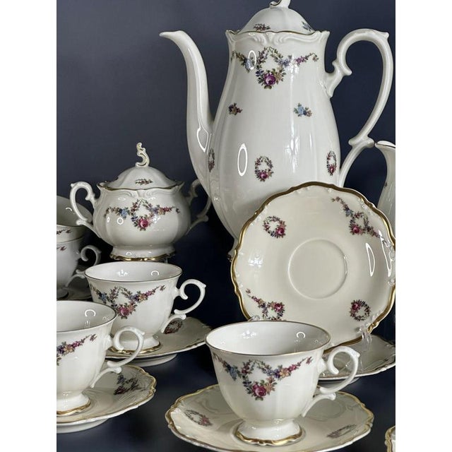 Tea Service from Tirschenreuth, 1838, Set of 25 For Sale - Image 6 of 11