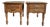 Vintage Sterlingworth Colonial Revival End Tables (Pair) For Sale