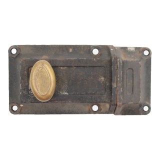 Vintage Lockwood Cast Iron Night Latch For Sale