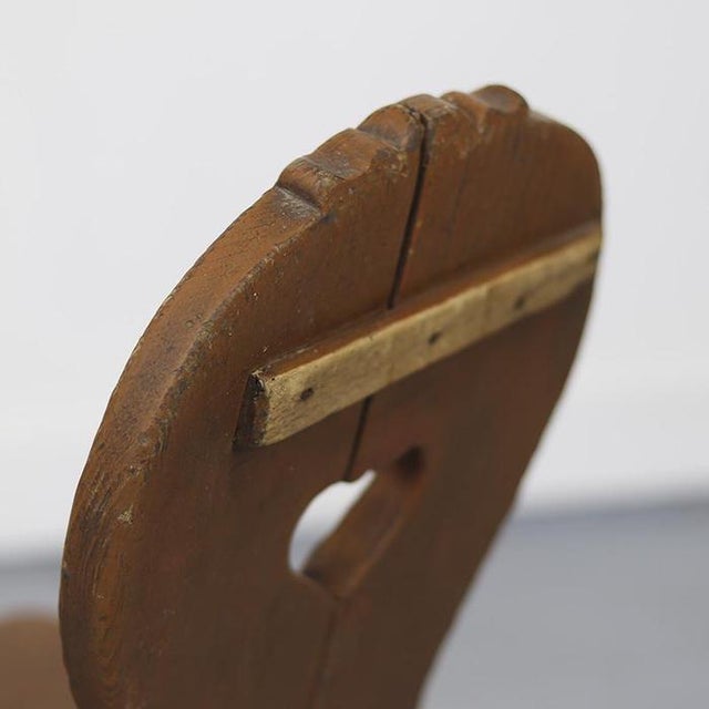 Primitive Folk Art Chair For Sale - Image 10 of 11