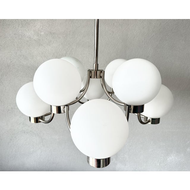 1970s Vintage Sputnik Chandelier, 1970s For Sale - Image 5 of 15