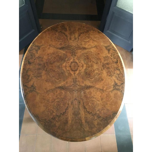 Victoria Walnut Tilt Top Table attributed to Filmer For Sale - Image 15 of 18