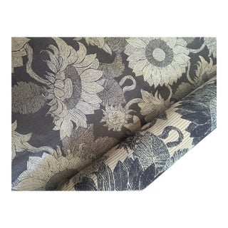 Mulberry Home by Lee Jofa 2 Yards "Sunflower Weave" Truffle Woven Linen Blend Fabric For Sale