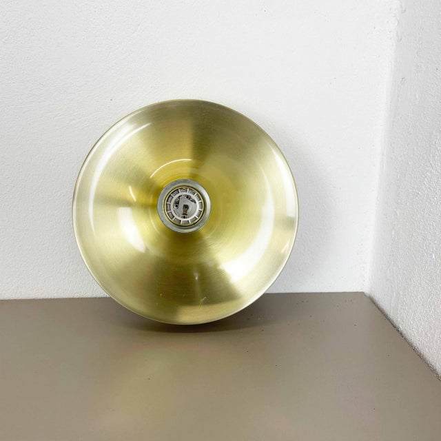 Silver Disc Wall Light by Charlotte Perriand for Honsel, Germany, 1970s For Sale - Image 3 of 15