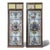 Blue 19th Century Stained Glass Windows, Set of 2 For Sale - Image 8 of 8