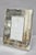 Late 20th Century Ralph Lauren Silver Plated 4x6 Picture Frame MacKenzie Quilt Alphabet Motif Nib For Sale - Image 13 of 18