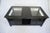 Modern Black Coffee Table – Glass Top, 2 Drawers, Freshly Refinished For Sale - Image 10 of 11