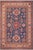 Tribal Super Kazak Blue/Beige Wool Rug - 8'3'' X 10'0'' For Sale - Image 10 of 10