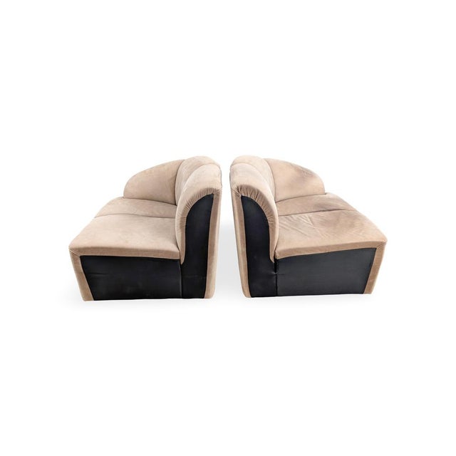 Piccolino Two-Seater Suede Sofa from Walter Knoll For Sale - Image 6 of 12