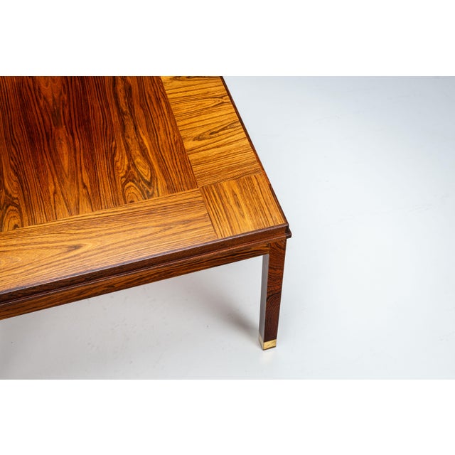 Square Rosewood Coffee Table from HMB Möbler, 1960s For Sale - Image 9 of 14