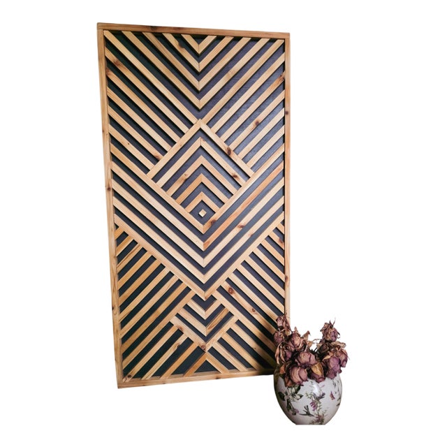 Reclaimed Fireplace Mantel Wood Art For Sale