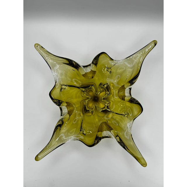 Emerald 1960s Emerald Green Splash Bowl For Sale - Image 8 of 12